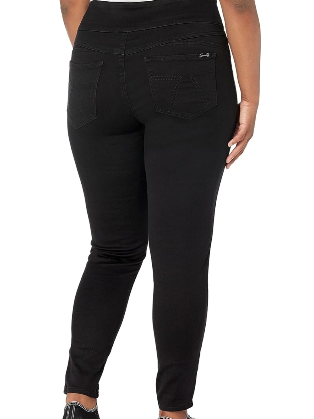 Seven7 Womens Ultra High Rise Tummy Toner Skinny Jean Plus Sz - Picture 4 of 6